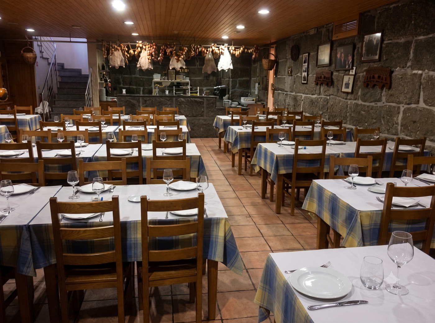 Piso inferior do Restaurante São José